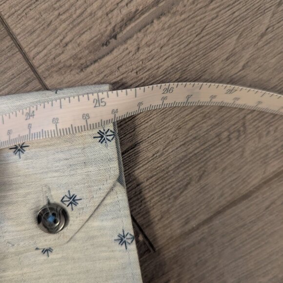 Men's RW & Co. Grey Pattern Button-Up - Picture 5 of 7